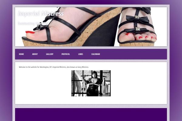Purple Modena theme site design template sample