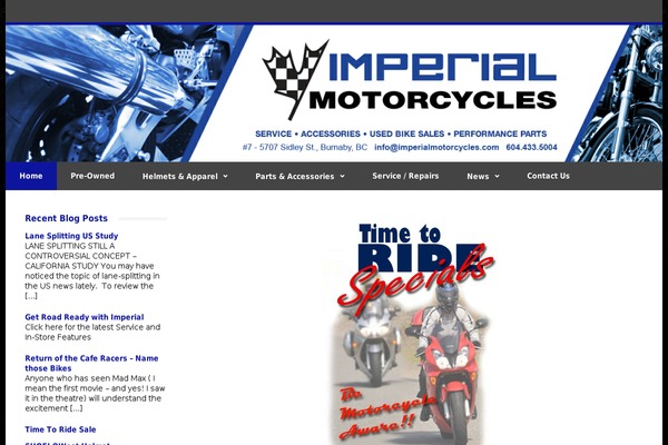 Clockwork theme site design template sample