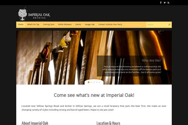 Tempera theme site design template sample