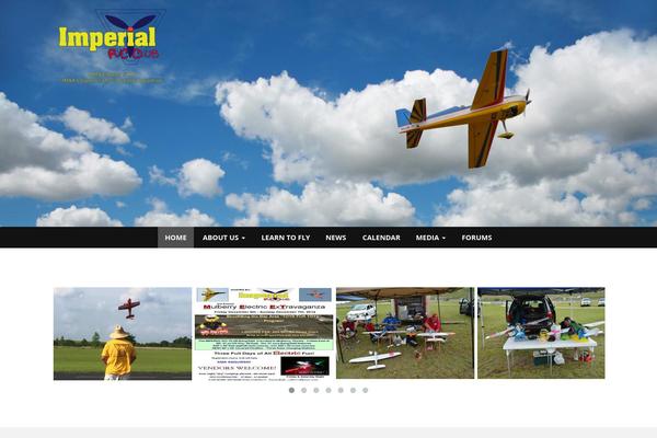WP Simple theme site design template sample