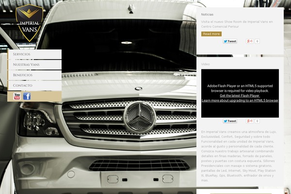imperialvans.com.mx site used Flowfolio