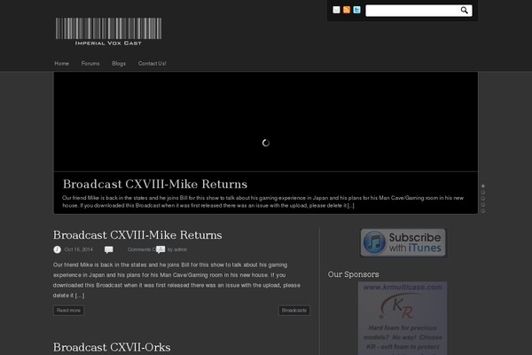 Newscast theme site design template sample
