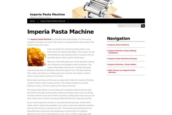 imperiapastamachine.com site used Edeco