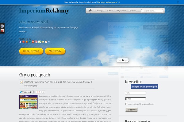 MyProduct theme site design template sample