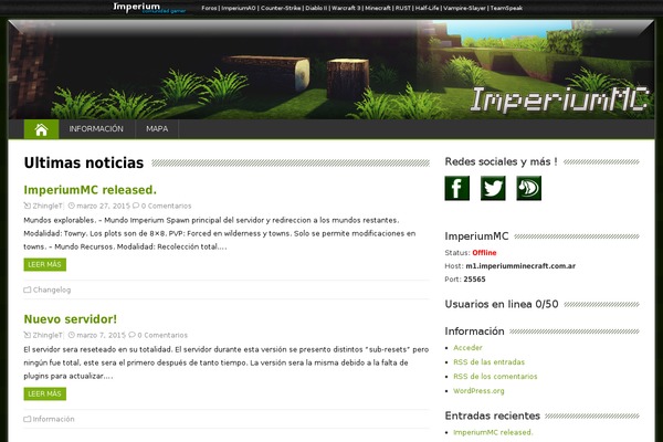 HappenStance theme site design template sample