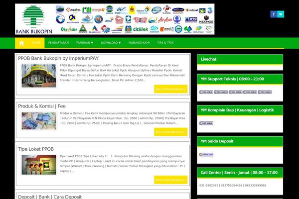 Site using Page navi slider plugin