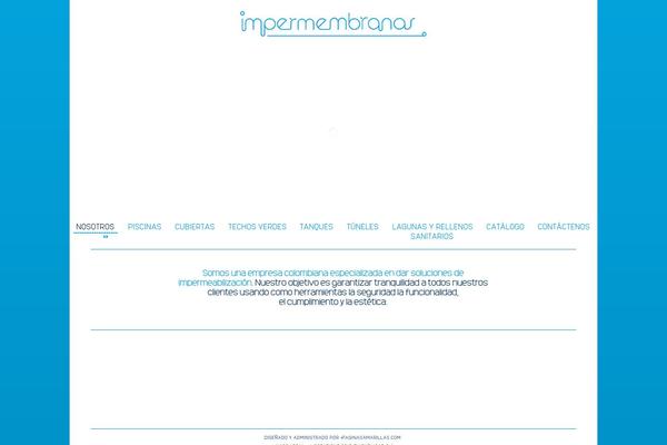 impermembranas.com site used Evolution