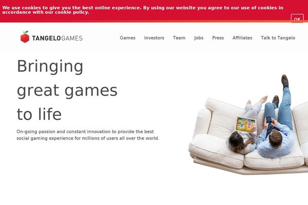 Jupiter theme site design template sample