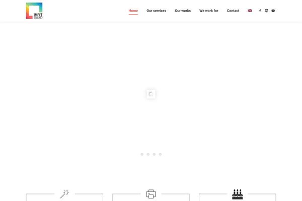 The7 theme site design template sample