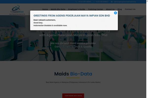 Bridge theme site design template sample