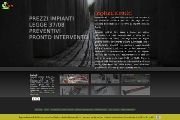 Default theme site design template sample