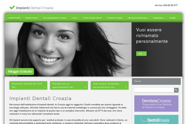 Mikmag theme site design template sample