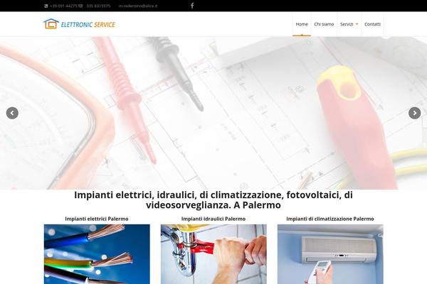 PRO Business theme site design template sample