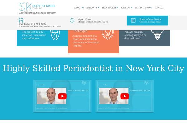 Dent-all theme site design template sample