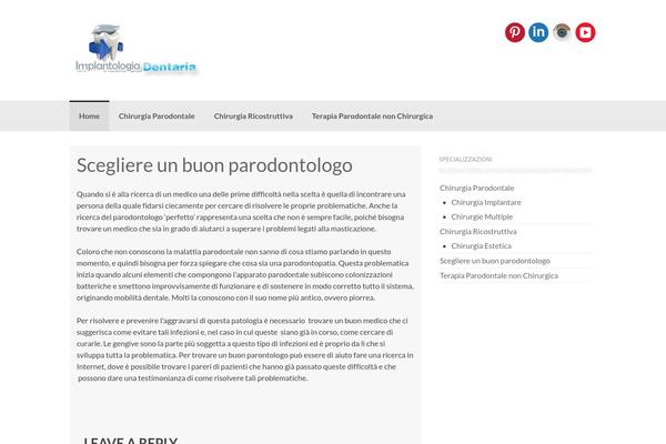 Coller theme site design template sample