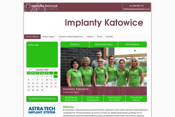 Site using Calendar plugin