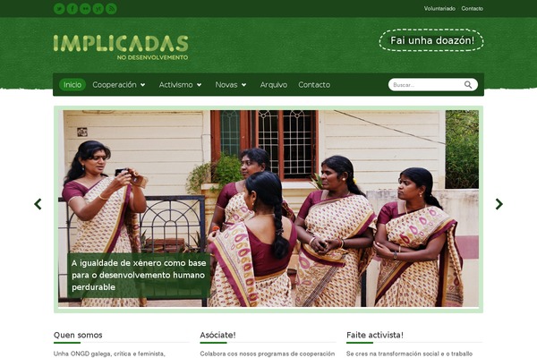 Relief theme site design template sample