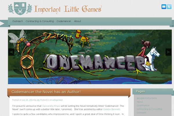 iRibbon theme site design template sample