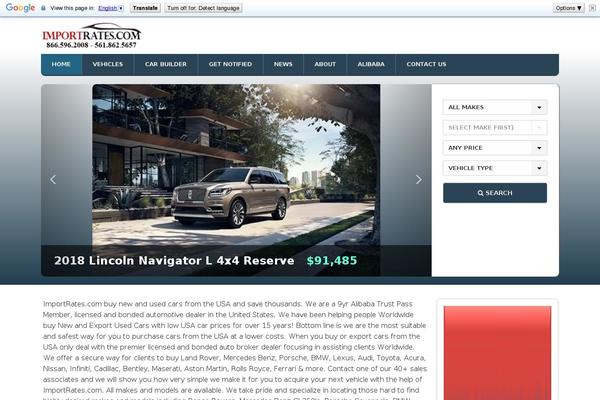 importrates.com site used Car-dealer-deluxe