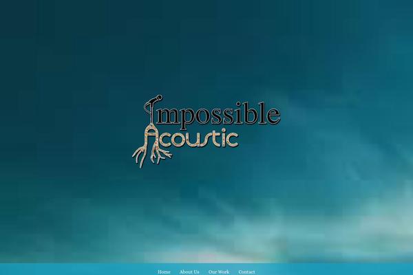 Parallax theme site design template sample