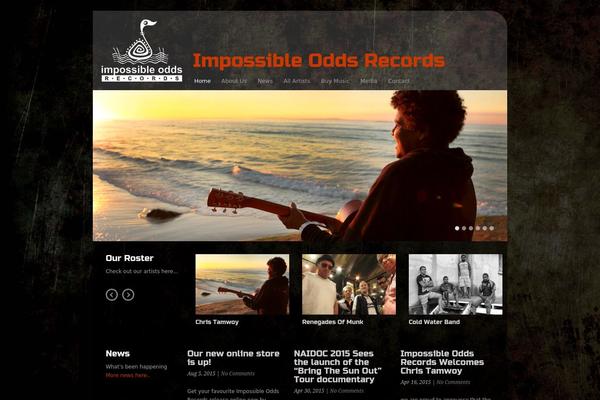 Craft theme site design template sample