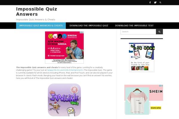 PRESSO theme site design template sample