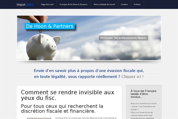 impotzero.fr site used Config