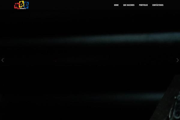 North theme site design template sample