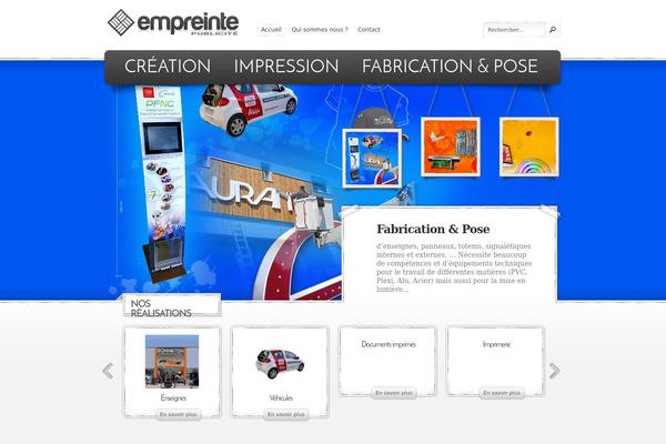 eStore theme site design template sample