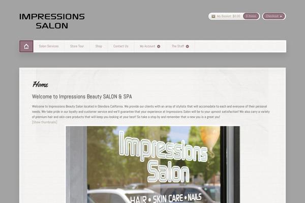 Artificer theme site design template sample