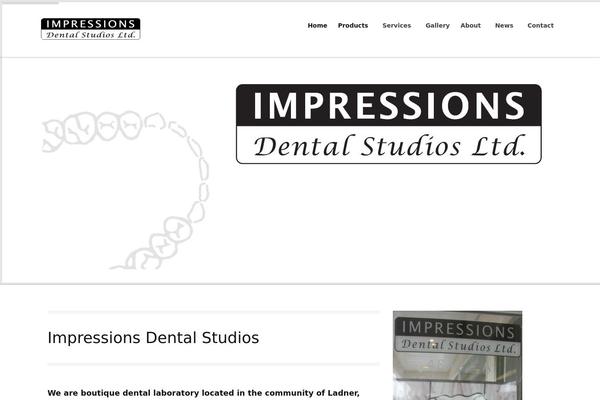 Moxie theme site design template sample