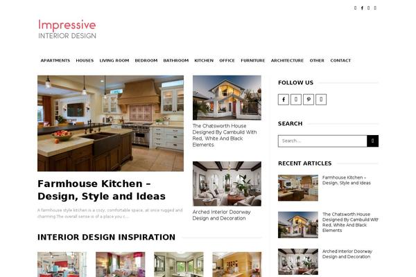 Maktub-child theme site design template sample