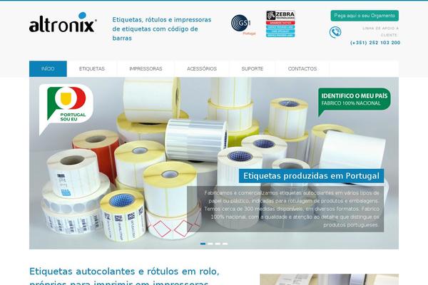 Site using Waving Portfolio plugin
