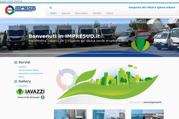 Customizr theme site design template sample