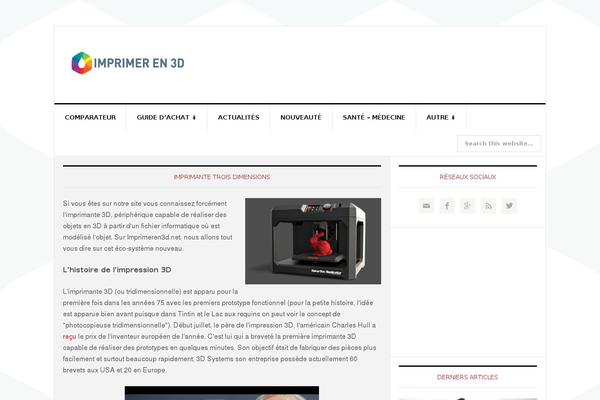 News Pro theme site design template sample