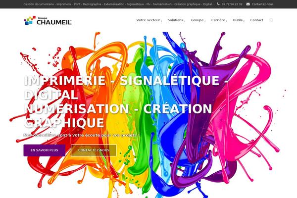 imprimeriechaumeil.fr site used Qaro