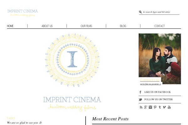 Chic-blog theme site design template sample