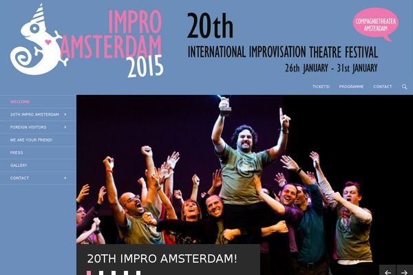 Twenty Fourteen theme site design template sample