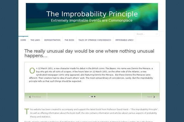 Trim Child theme site design template sample