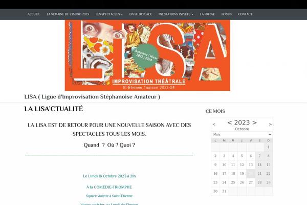 Site using WordPress Event Calendar plugin
