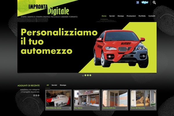 Fringetech theme site design template sample