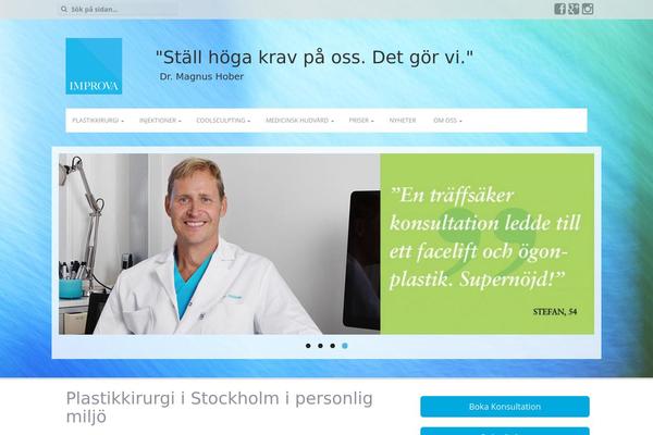 Aldehyde theme site design template sample