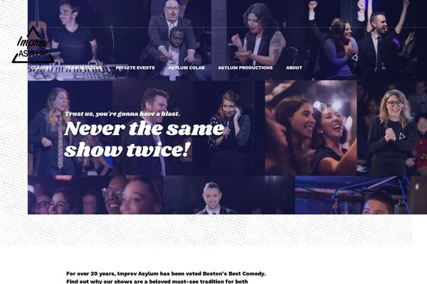 improvasylum.com site used Improv
