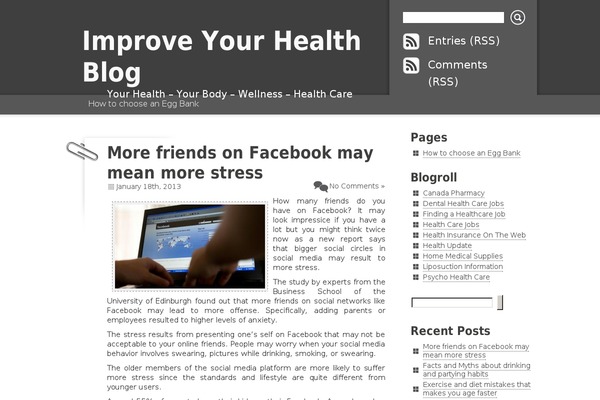 improve-your-health.net site used Charcoal
