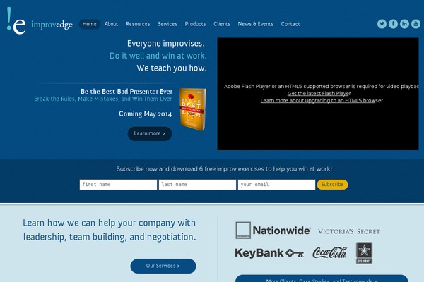 improvedge.com site used Theme2022