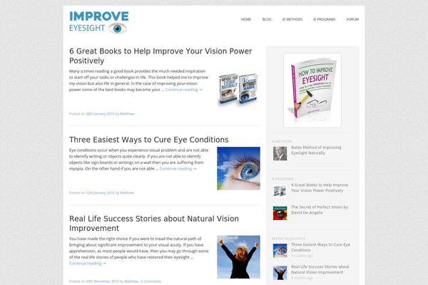Tiga theme site design template sample