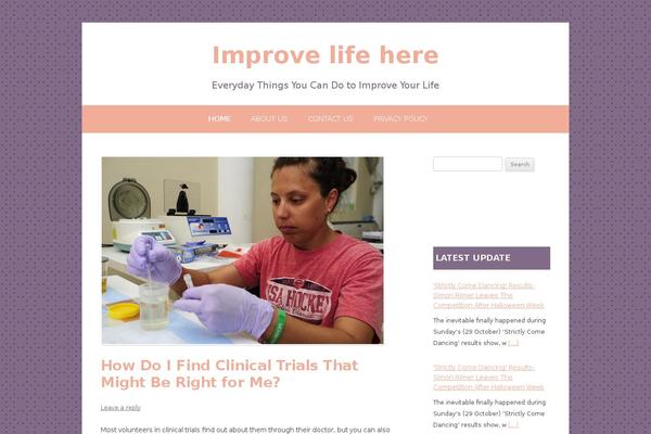 Trending Mag theme site design template sample