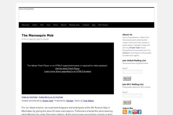 Site using Snax plugin