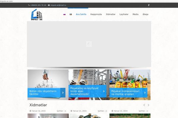 Kora theme site design template sample