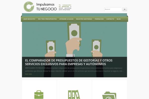 NonProfit theme site design template sample